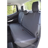 Mercedes X-class 2017 On Double Cab Rear Seat Covers - Black